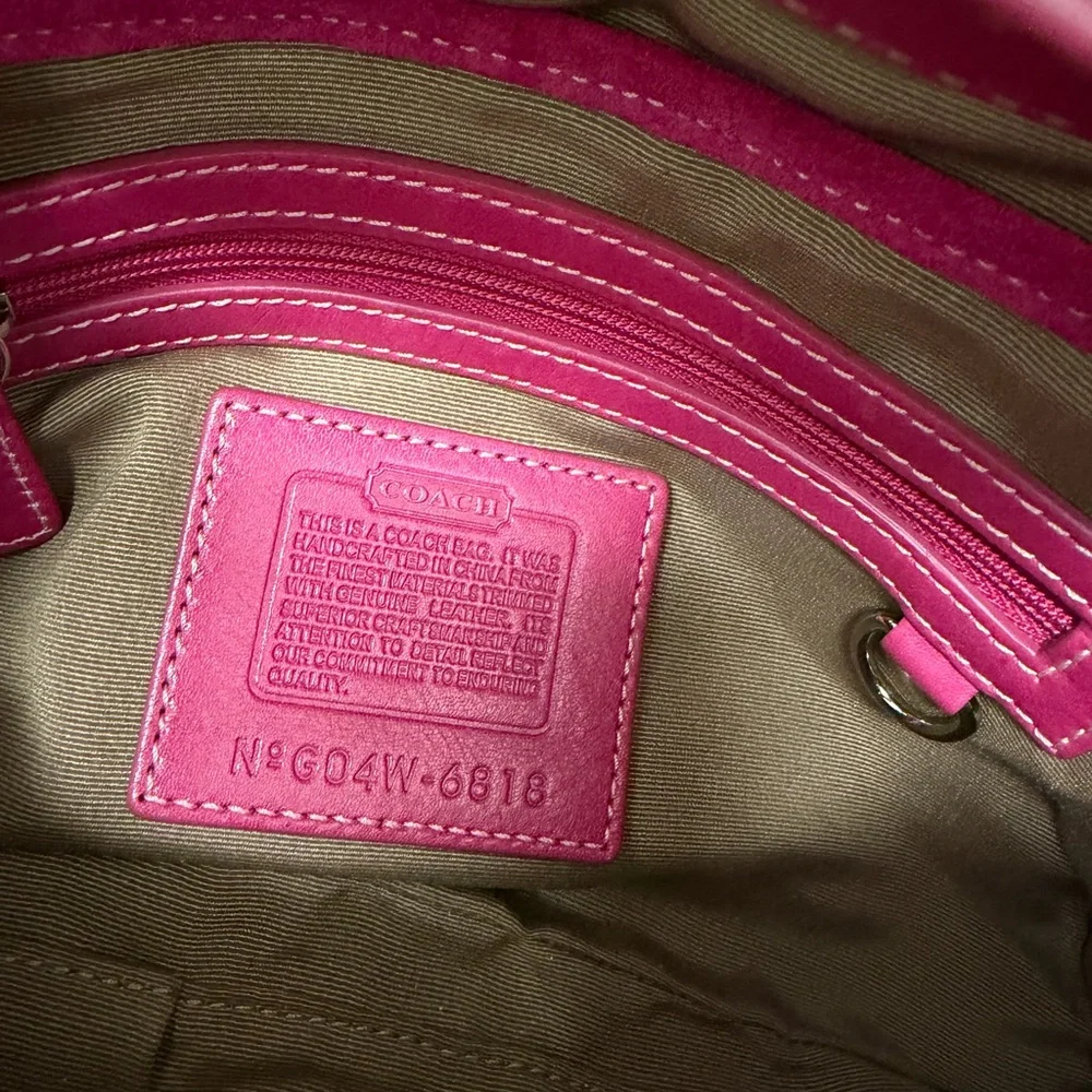 Coach‎ Y2K Fuchsia Pink Small Soho Flap Shoulder Bag 6818 China